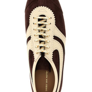Dries Van Noten Multicolor Calfskin Low Top Sneakers