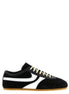 Dries Van Noten Bicolor Calfskin Athletic Sneakers