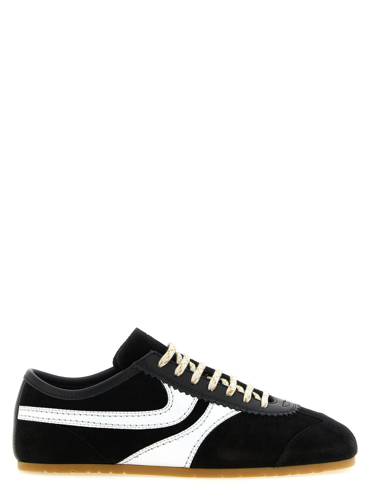 Dries Van Noten Δίχρωμα Αθλητικά Sneakers από Δέρμα Μόσχου