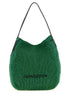 JW Anderson Bulb Μικρή Πράσινη Τσάντα Ώμου με Χάντρες