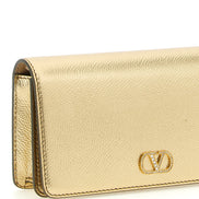 Valentino Garavani Gold Calfskin Crossbody Bag