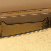 Valentino Garavani Gold Calfskin Crossbody Bag
