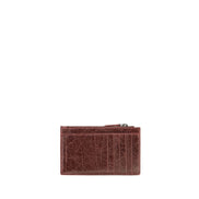 Balenciaga Bordeaux Πορτοφόλι από Δέρμα Αρνιού Ovis Aries Aries