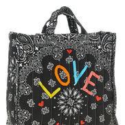 CALL IT BY YOUR NAME Black Cotton Tote Bag