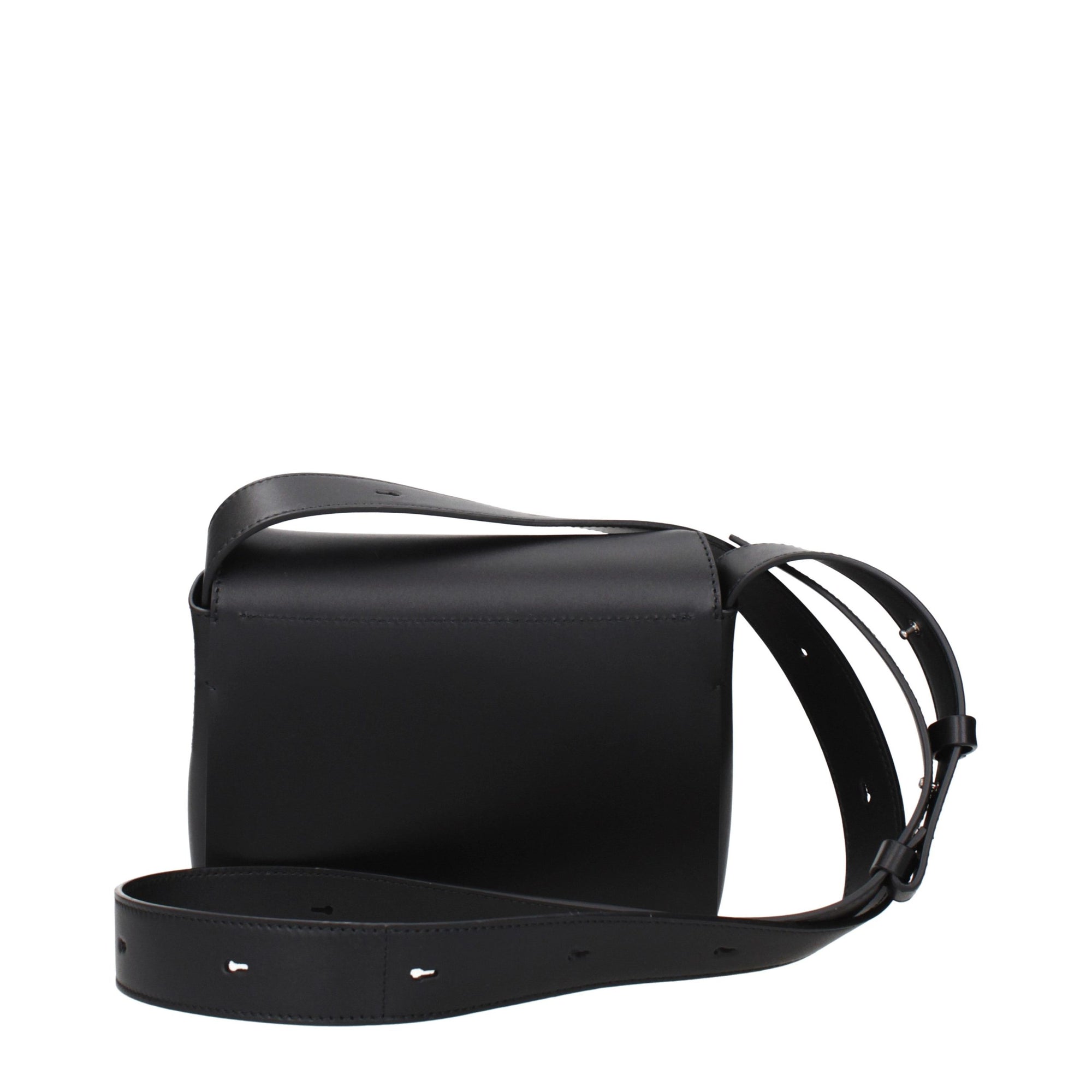 Jil Sander Black Leather Crossbody Bag