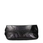 Jil Sander Black Leather Clutch Bag