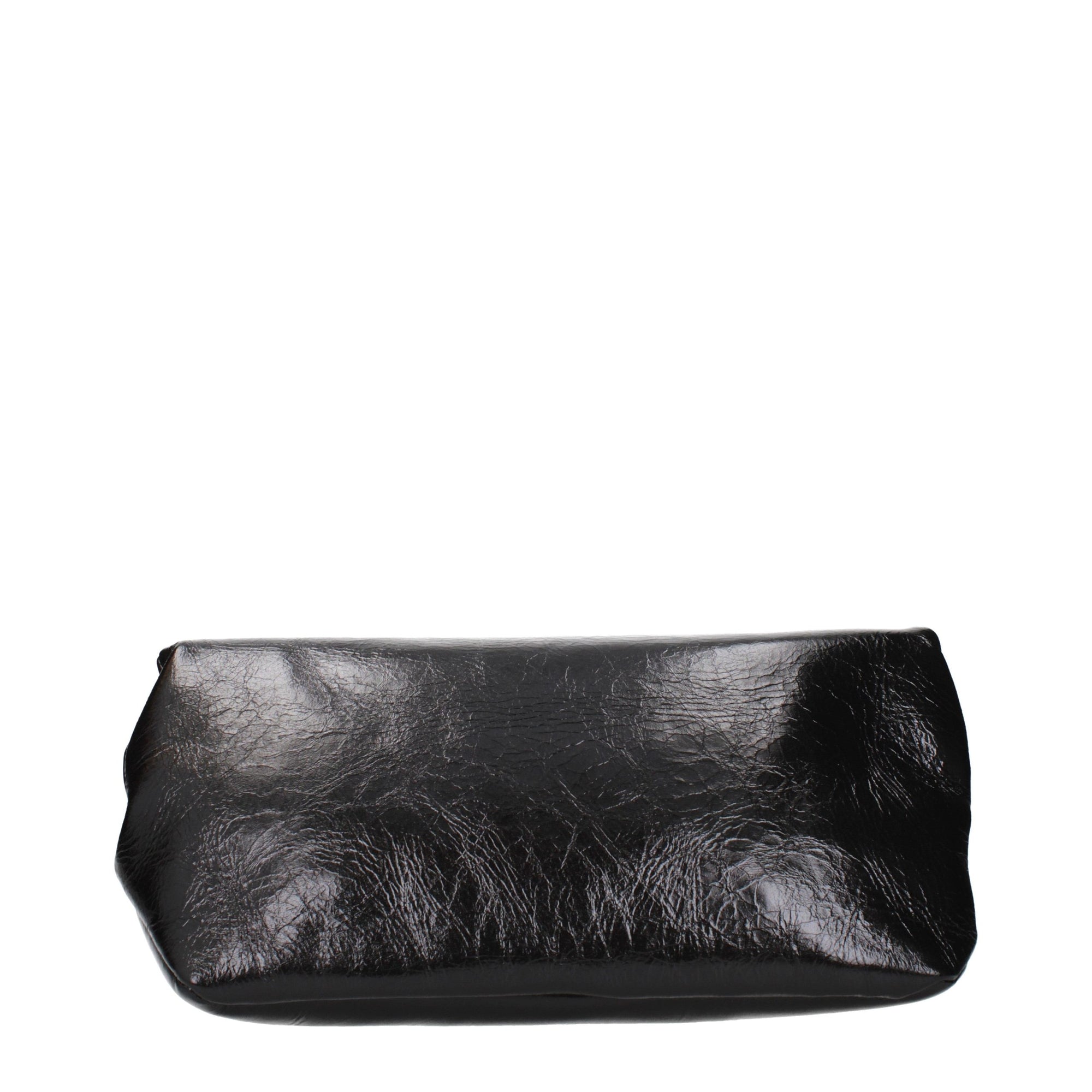 Jil Sander Black Leather Clutch Bag