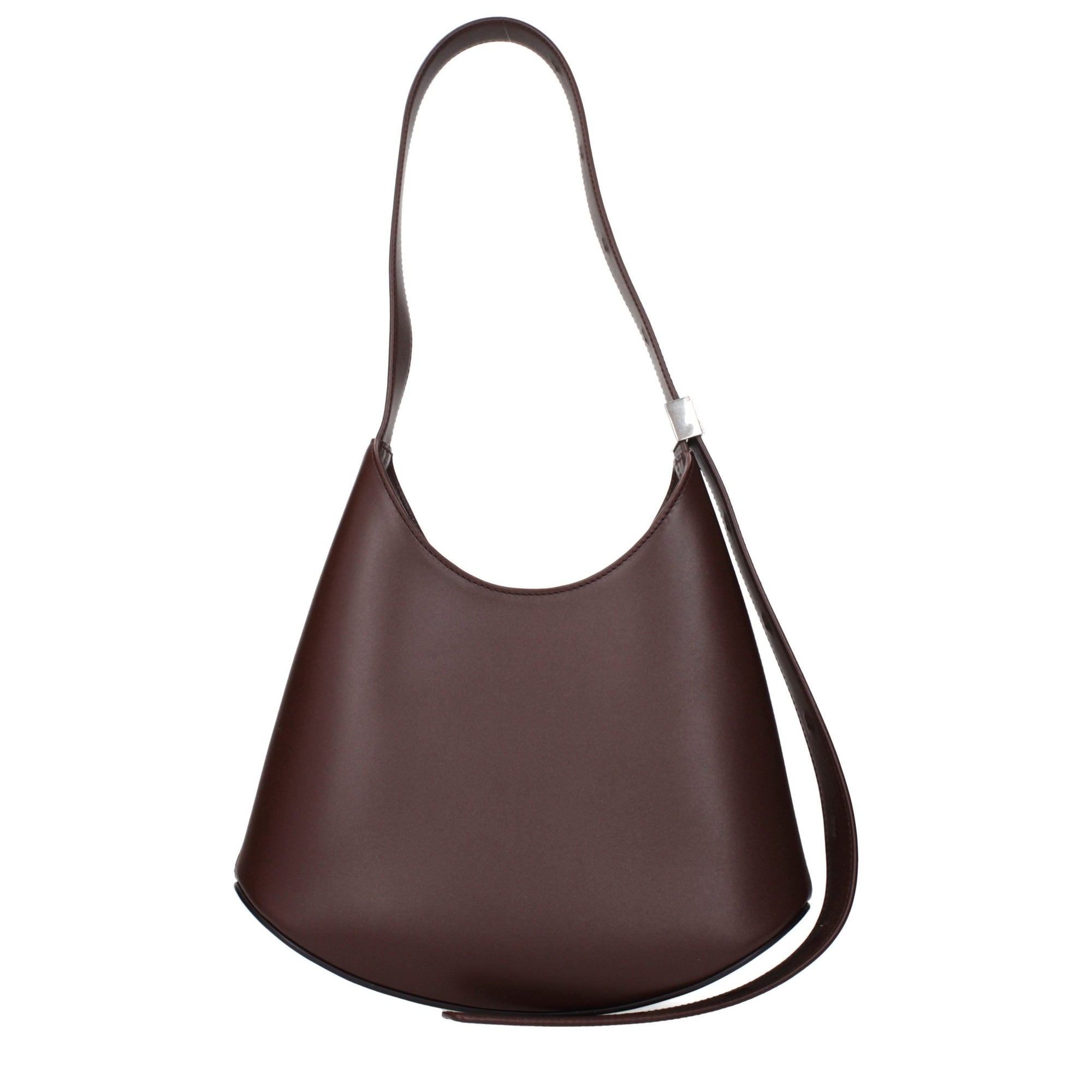 Jil Sander Red Leather Shoulder Bag