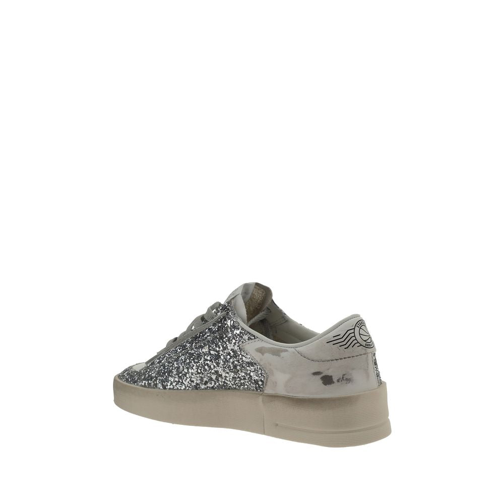 Golden Goose Γκρι Δερμάτινα Sneakers Bos Taurus Χαμηλά