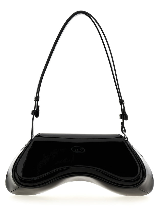 Diesel Play Black Polyethylene Crossbody Bag