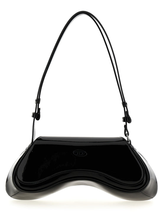 Diesel Play Black Polyethylene Crossbody Bag