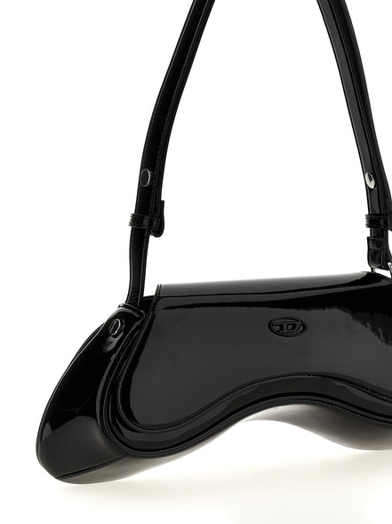 Diesel Play Black Polyethylene Crossbody Bag