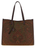 Etro Love Trotter Μεγάλη Πολύχρωμη Τσάντα Tote με Σχέδιο Paisley