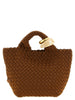 NAGHEDI Brown Nylon Handbag