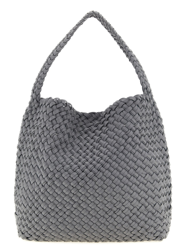 Naghedi Nomad Medium Gray Shoulder Bag