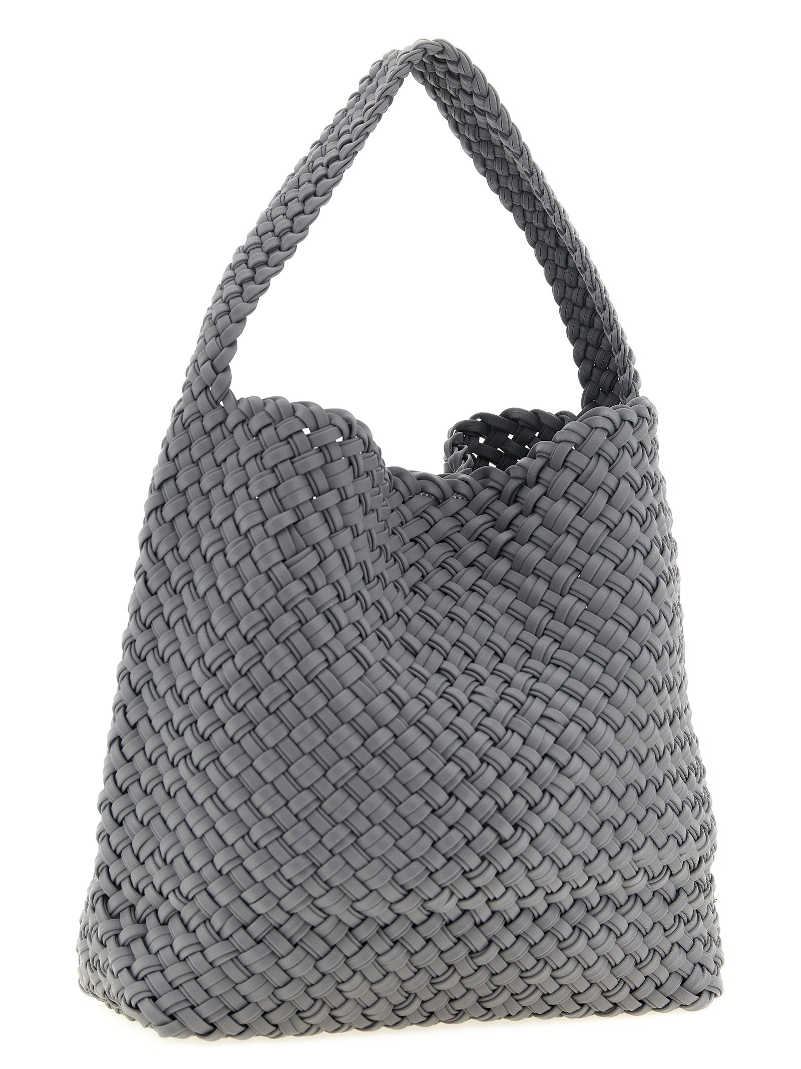Naghedi Nomad Medium Gray Shoulder Bag