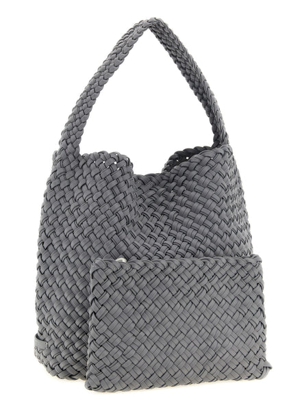 Naghedi Nomad Medium Gray Shoulder Bag