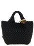 NAGHEDI Black Nylon Handbag