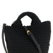 NAGHEDI Black Nylon Handbag