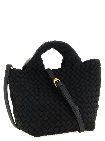 NAGHEDI Black Nylon Handbag