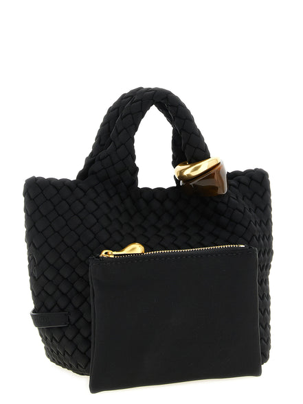 NAGHEDI Black Nylon Handbag
