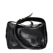 Jil Sander Black Leather Crossbody Bag