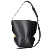 Jil Sander Black Leather Crossbody Bag