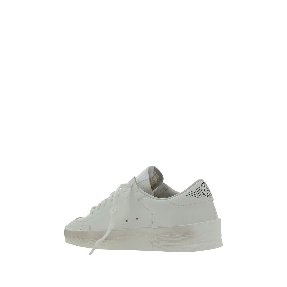 Λευκά sneakers Golden Goose από δέρμα κατσίκας  
