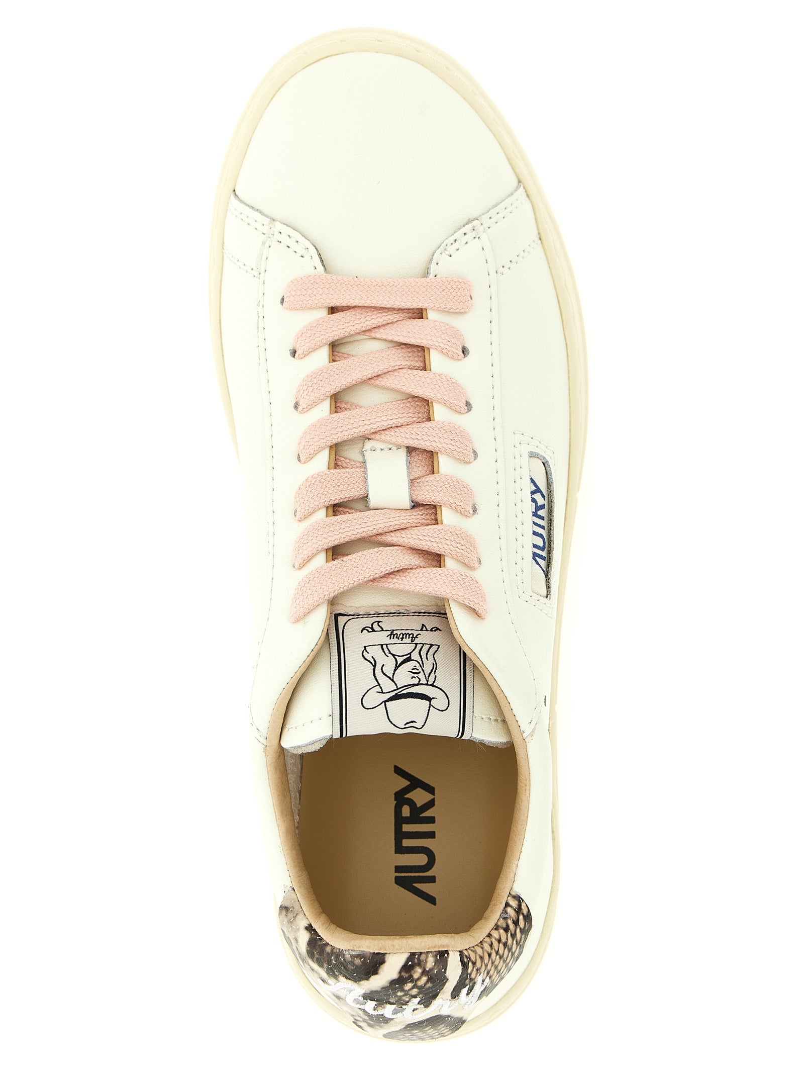 Autry Multicolor Cowhide Low Top Sneakers