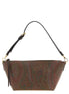 Etro Essential Arnica Brown Paisley Crossbody Bag