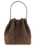 Etro Arnica Small Brown Paisley Bucket Bag
