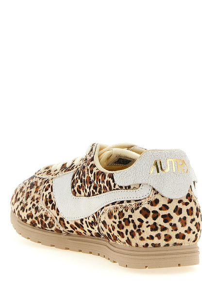 Autry Multicolor Cowhide Low Top Sneakers
