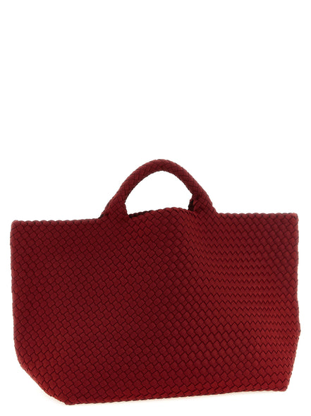 Naghedi St. Barths Μεγάλη Σκούρα Κόκκινη Τσάντα Tote