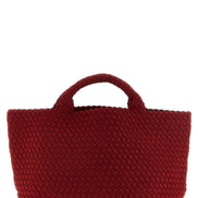 Naghedi St. Barths Medium Deep Red Tote Bag