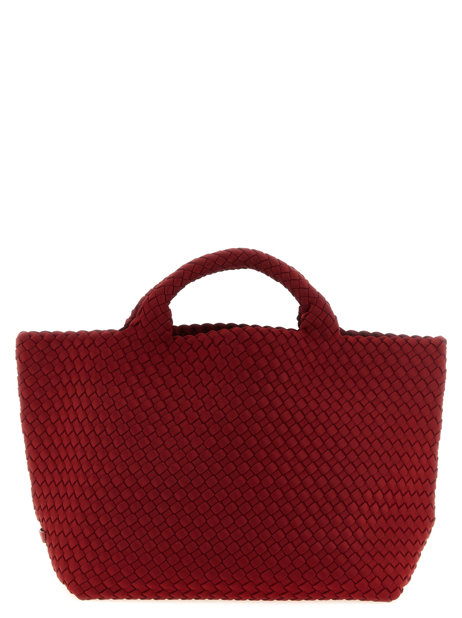 Naghedi St. Barths Medium Deep Red Tote Bag