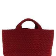 Naghedi St. Barths Medium Deep Red Tote Bag