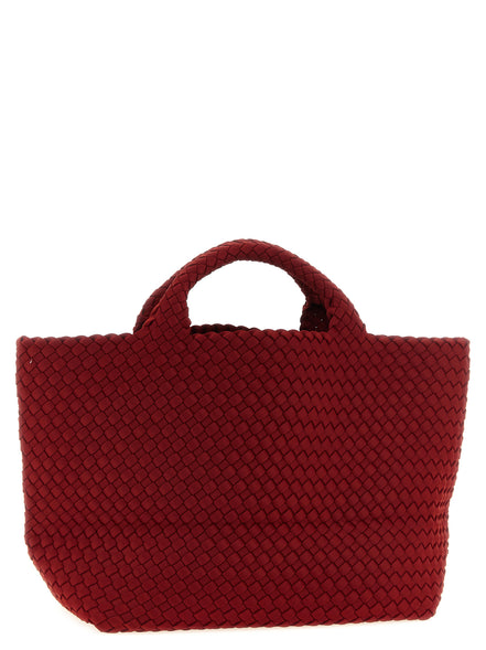 Naghedi St. Barths Medium Deep Red Tote Bag