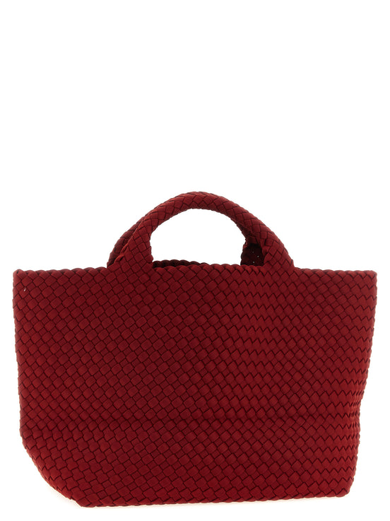 Naghedi St. Barths Medium Deep Red Tote Bag