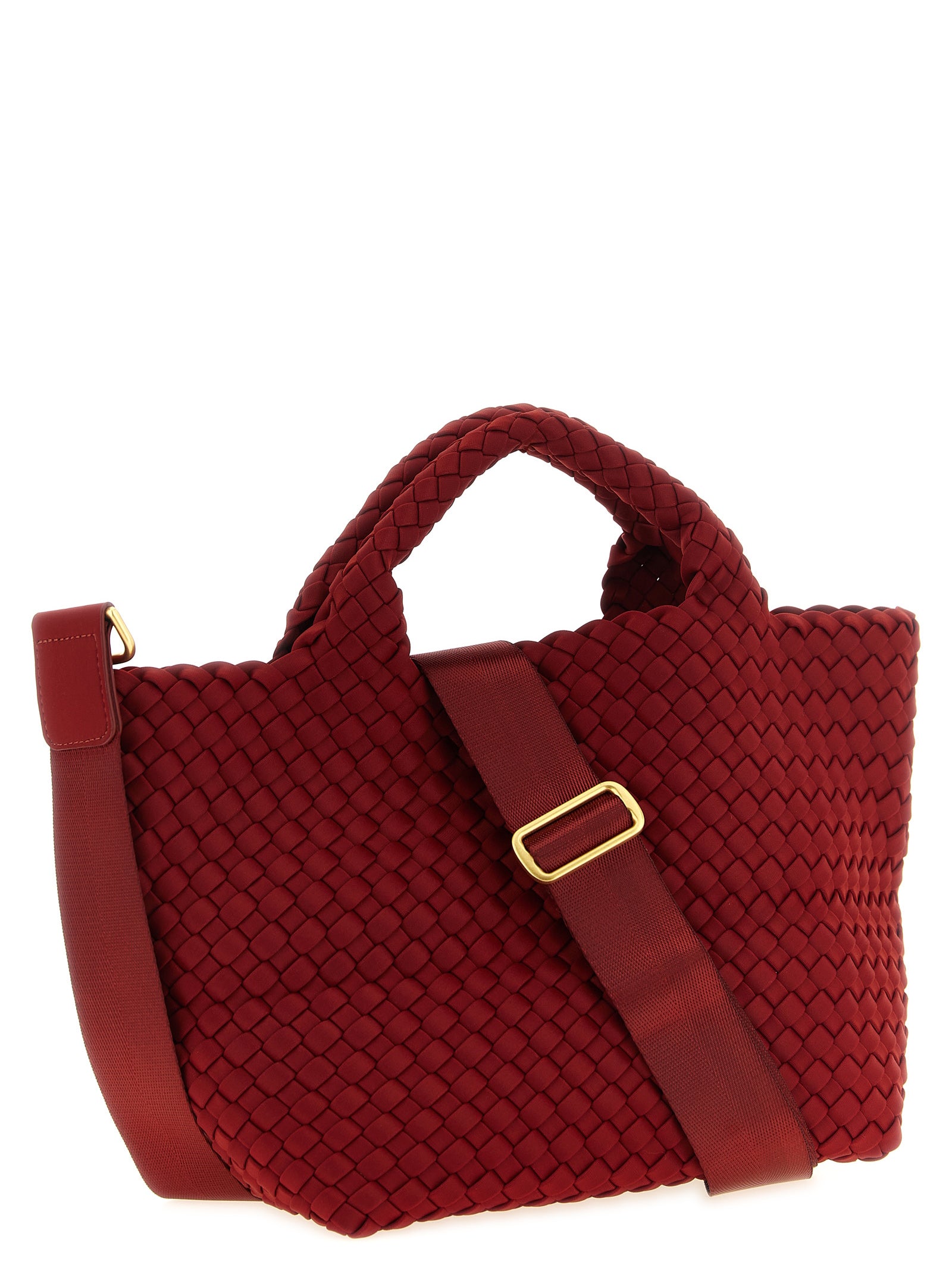 Naghedi St. Barths Μικρή Σκούρα Κόκκινη Τσάντα Tote