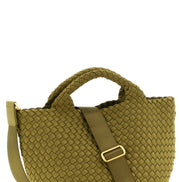 NAGHEDI Bicolor Nylon Handbag