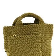 NAGHEDI Bicolor Nylon Handbag