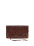 Τσάντα clutch Balenciaga Ovis Aries Aries από δέρμα αρνιού Bordeaux