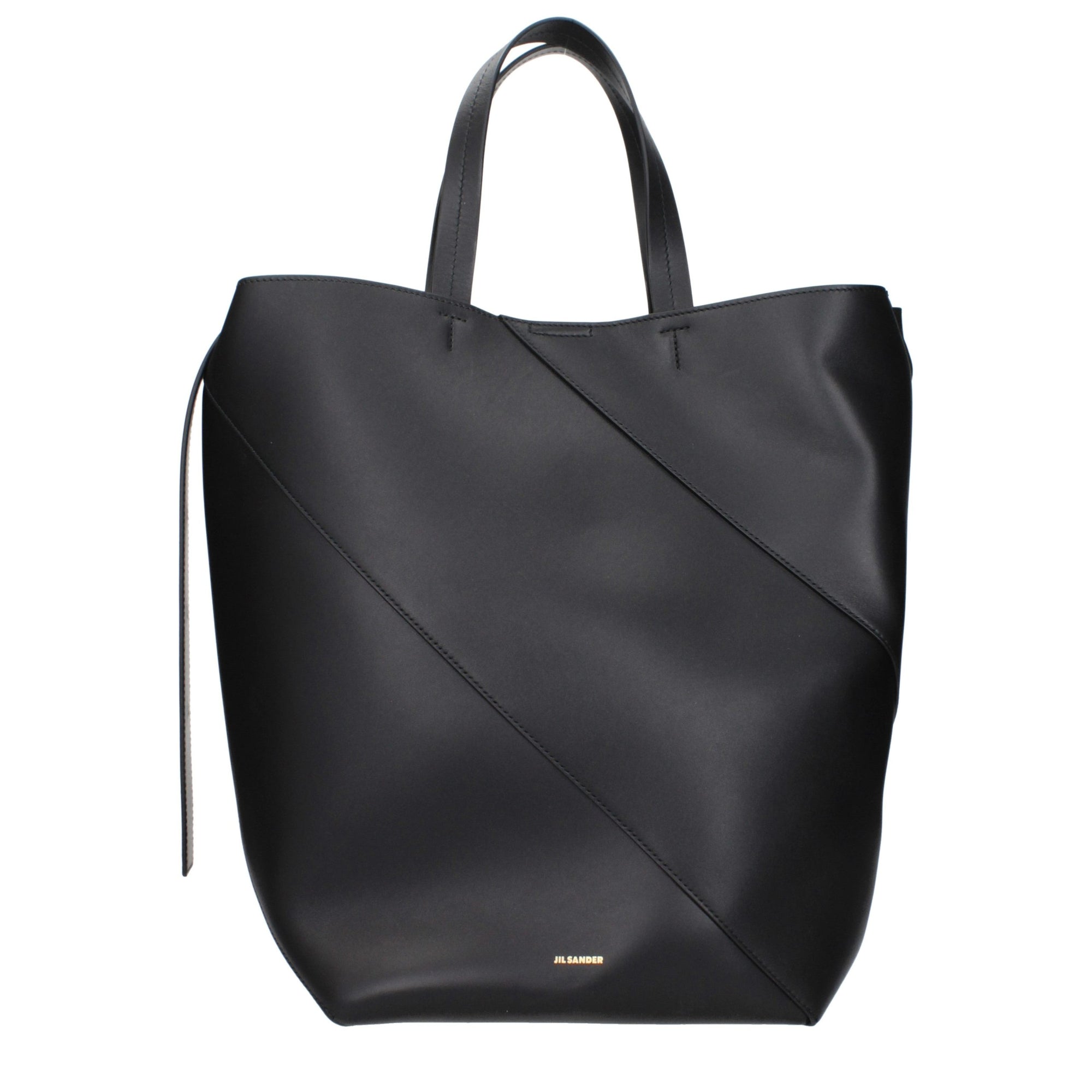 Jil Sander Black Leather Crossbody Bag