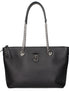 Jimmy Choo Black Leather Shoulder Bag