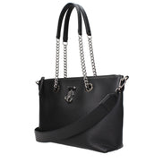 Jimmy Choo Black Leather Shoulder Bag