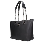 Jimmy Choo Black Leather Shoulder Bag