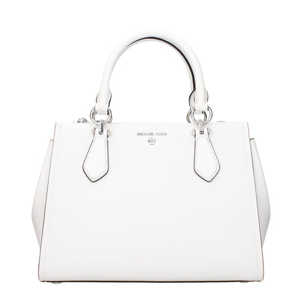 Michael Kors White Leather Handbag