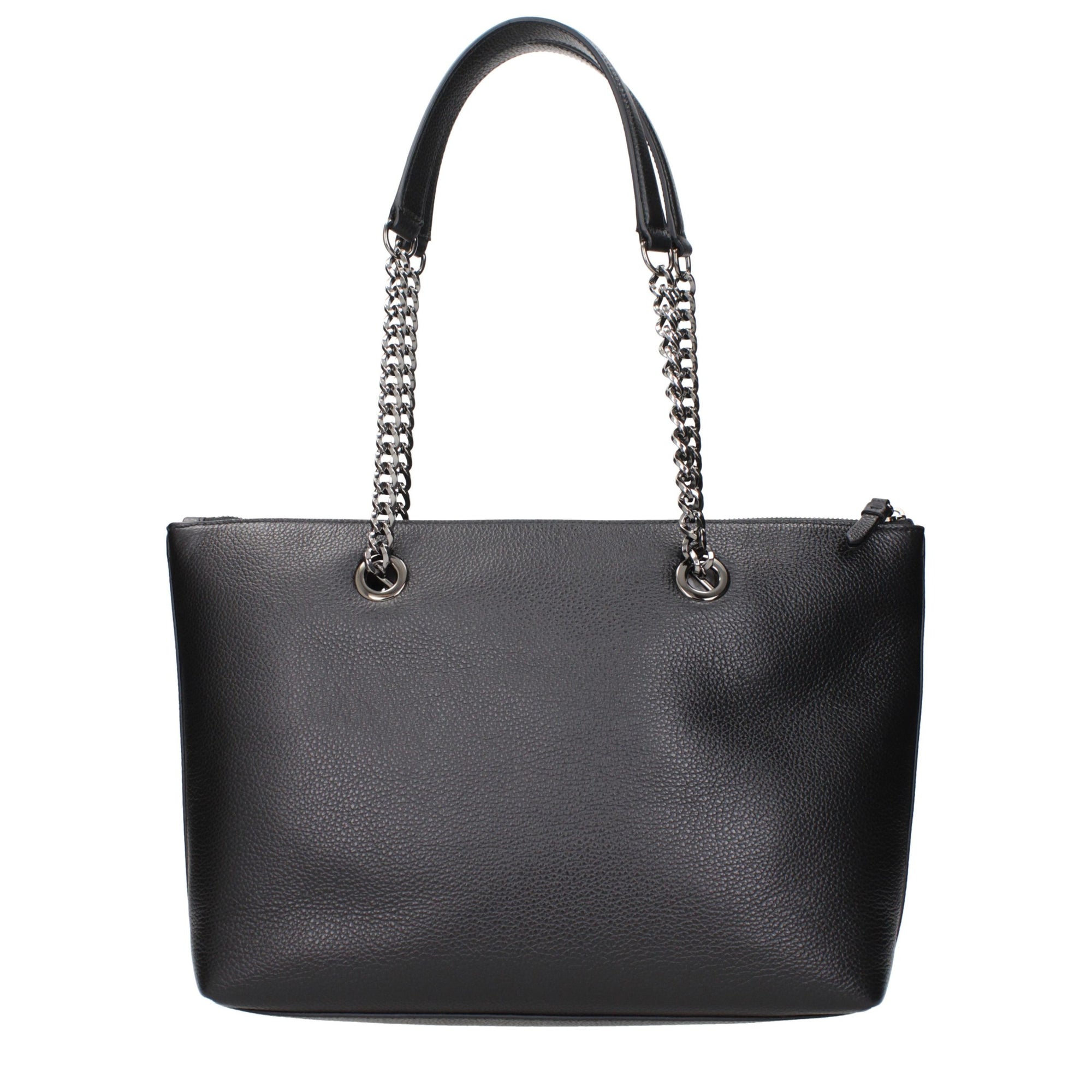 Jimmy Choo Black Leather Shoulder Bag