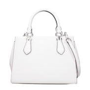 Michael Kors White Leather Handbag