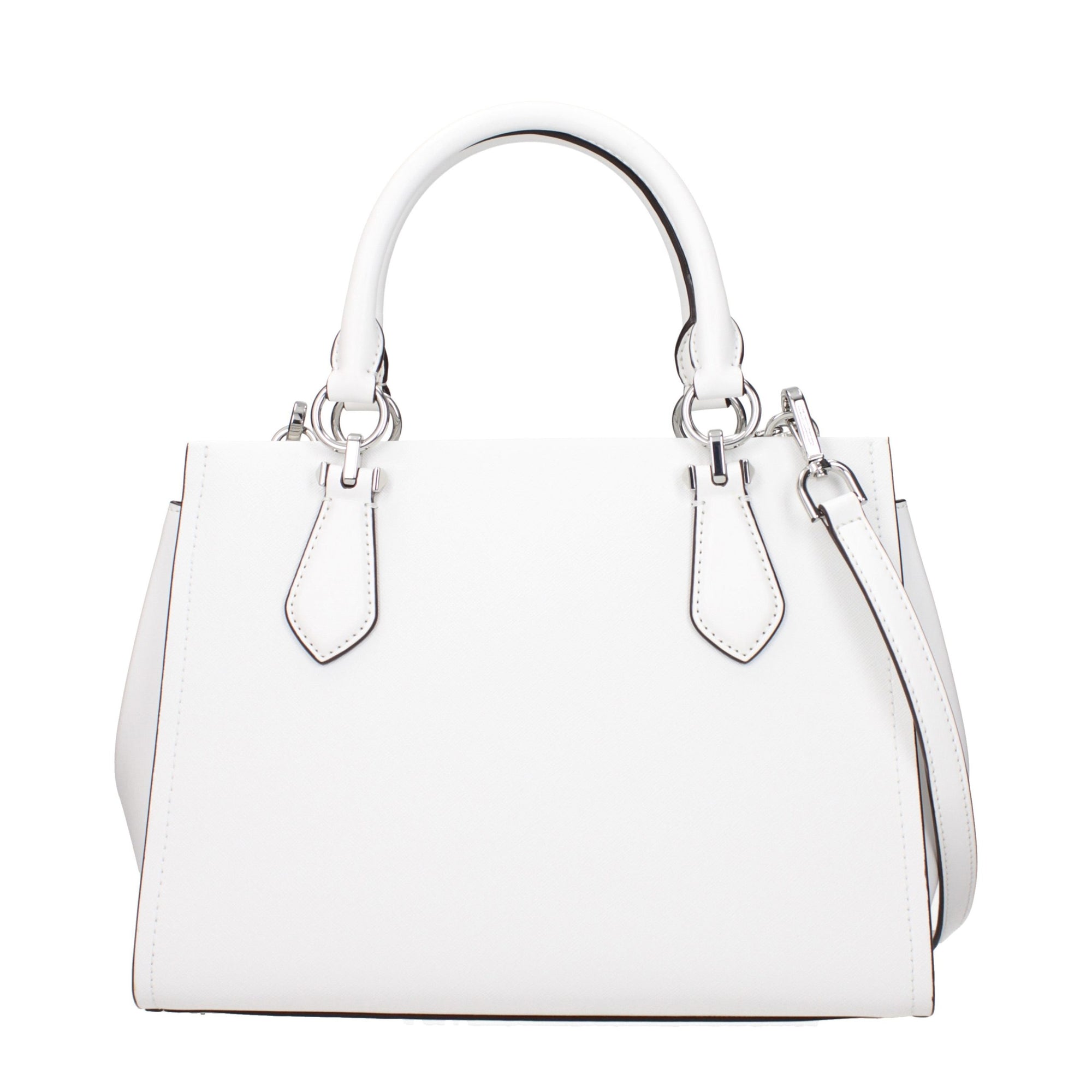 Michael Kors White Leather Handbag
